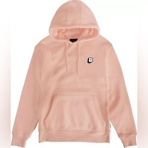 Twitch Limited Mini Logo Pink Hoodie